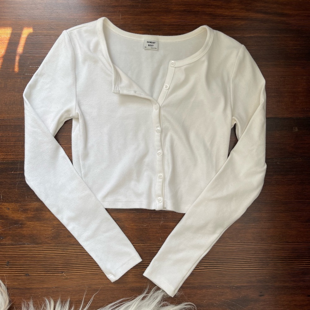 Sunday Best cropped cardigan